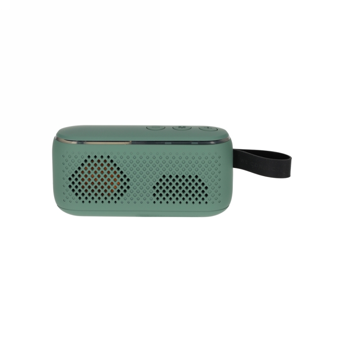 Brainz Speaker Lenn Groen 11.4x5.6x3.8cm 1stuks Brainz Speaker Lenn Groen 11.4x5.6x3.8cm 1stuks