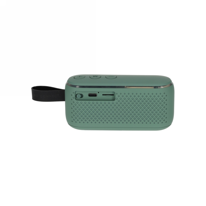 Brainz Speaker Lenn Groen 11.4x5.6x3.8cm 1stuks Brainz Speaker Lenn Groen 11.4x5.6x3.8cm 1stuks