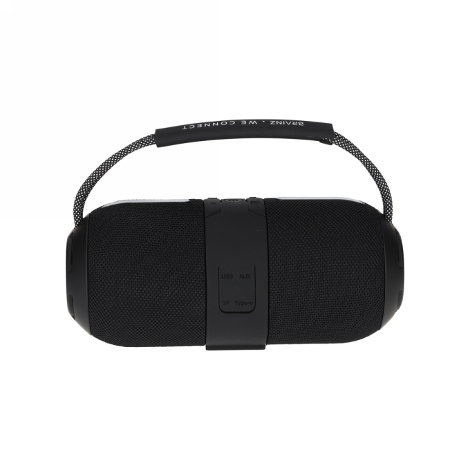 Brainz Speaker Rox Zwart 23x10.5x10.5cm 1stuks Brainz Speaker Rox Zwart 23x10.5x10.5cm 1stuks