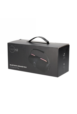 Brainz Speaker Rox Zwart 23x10.5x10.5cm 1stuks Brainz Speaker Rox Zwart 23x10.5x10.5cm 1stuks