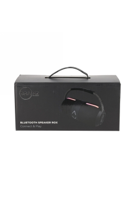 Brainz Speaker Rox Zwart 23x10.5x10.5cm 1stuks Brainz Speaker Rox Zwart 23x10.5x10.5cm 1stuks