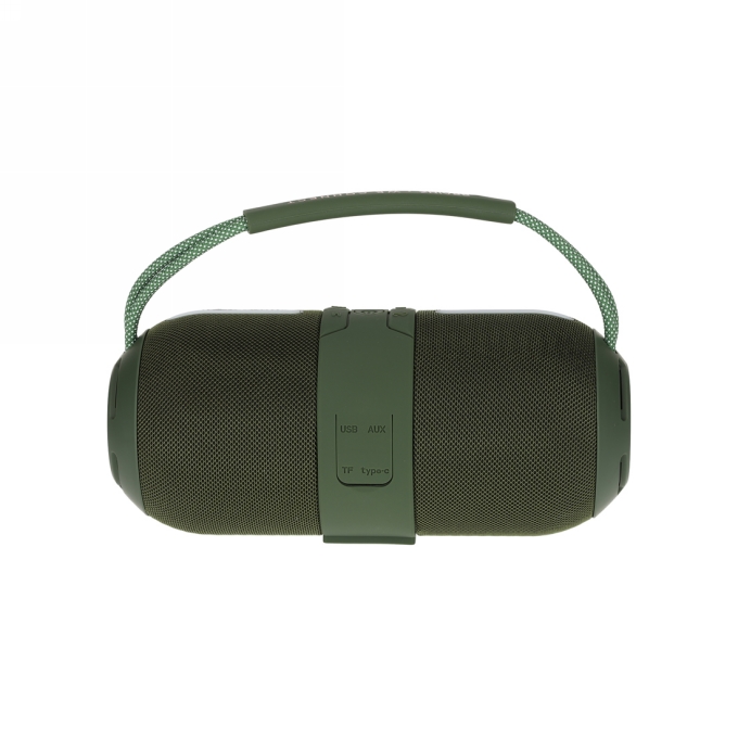 Brainz Speaker Rox Groen 23x10.5x10.5cm 1stuks Brainz Speaker Rox Groen 23x10.5x10.5cm 1stuks