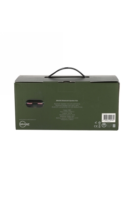 Brainz Speaker Rox Groen 23x10.5x10.5cm 1stuks Brainz Speaker Rox Groen 23x10.5x10.5cm 1stuks