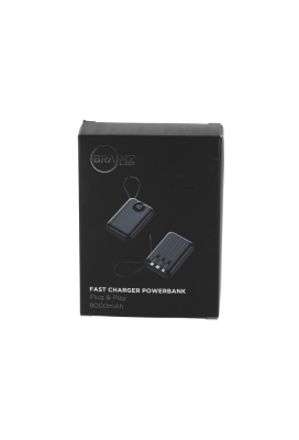 BRAINZ Fast Charger Powerbank Don 1stuks