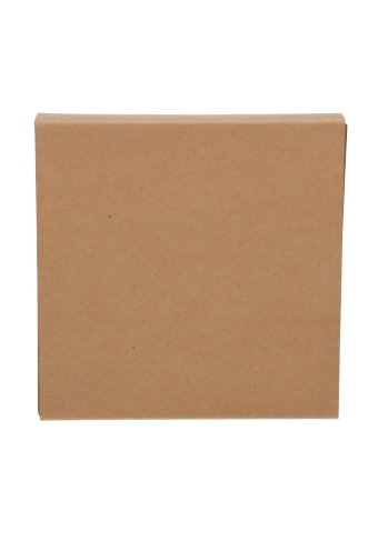 Schuif Deksel Kadodoosje Jakarta Kraft 12.5x12.5x2.8cm 8stuks