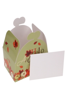 Bonbondoosjes Hello Autumn 125gr Met Vlindersluiting 7.6x6x4.8cm 23st