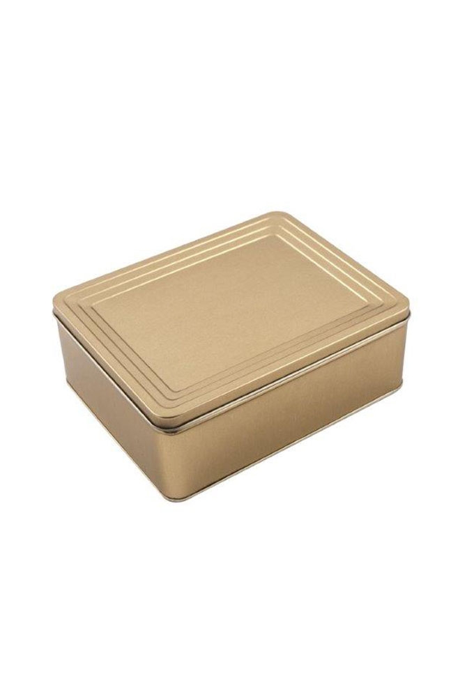 Blikken Gold Mat 19.5x15.3x7cm 6stuks