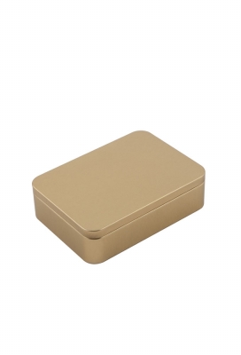 Blikken Gold Mat 18.5x12.5x4cm 12stuks