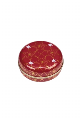 Blikken Stars Red Doorsnee 7.6cm 3cm 36stuks