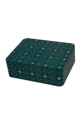 Blikken Starss Groen 26x20.2x8.3cm 6stuks