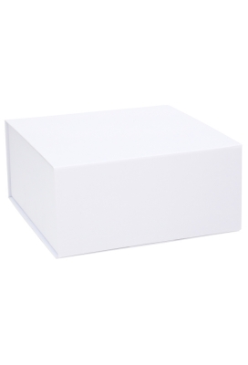 Geschenkdozen Klep Wit Mat Vancouver 20.8x21.5x10cm 1200gr 25stuks Geschenkdozen Klep Wit Mat Vancouver 20.8x21.5x10cm 1200gr 25stuks