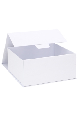 Geschenkdozen Klep Wit Mat Vancouver 20.8x21.5x10cm 1200gr 25stuks Geschenkdozen Klep Wit Mat Vancouver 20.8x21.5x10cm 1200gr 25stuks