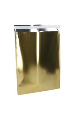 Verzend Enveloppen Folie Toledo Goud & Plakstrip 35x48+4cm A3 50stuks