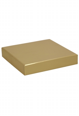 Geschenkdoosjes Goud Glans Monte Carlo 16.5x16.5x2.7cm 25stuks