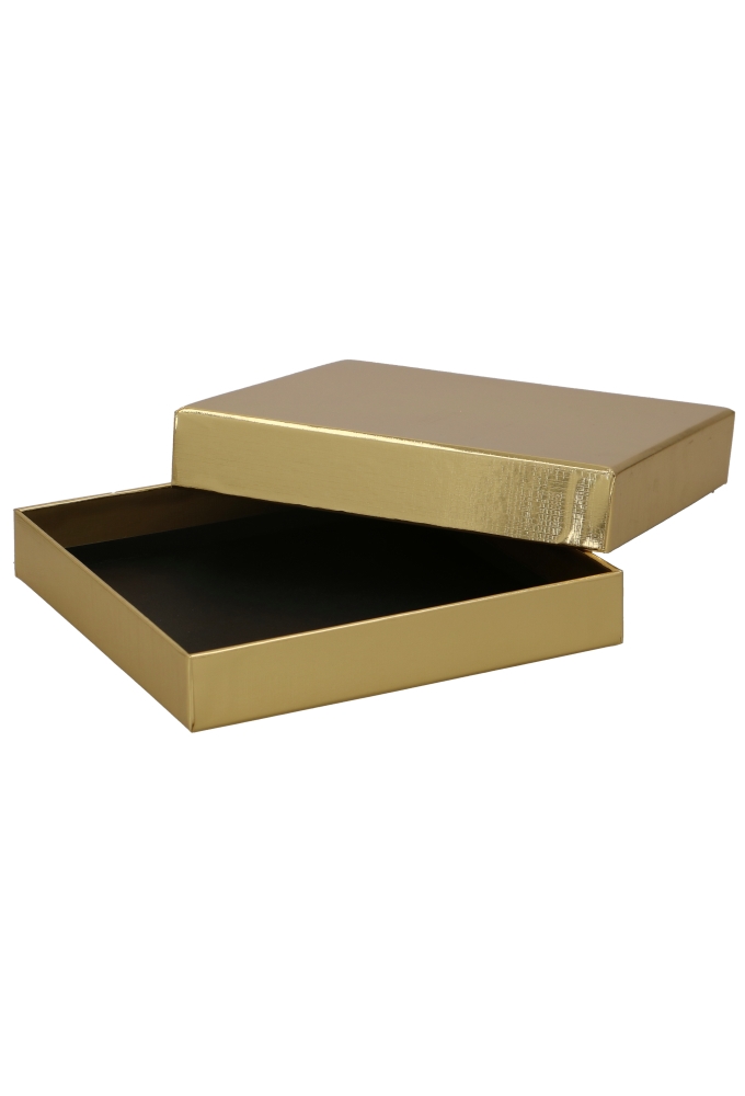 Geschenkdoosjes Goud Glans Monte Carlo 16.5x16.5x2.7cm 25stuks