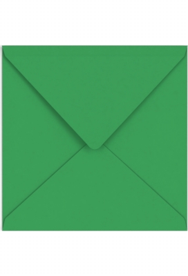 Gekleurde Enveloppen Colour Groen Gegomd 15.5x15.5cm 100stuks