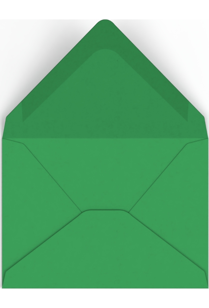 Gekleurde Enveloppen Colour Groen Gegomd 8.2x11.3cm 100stuks