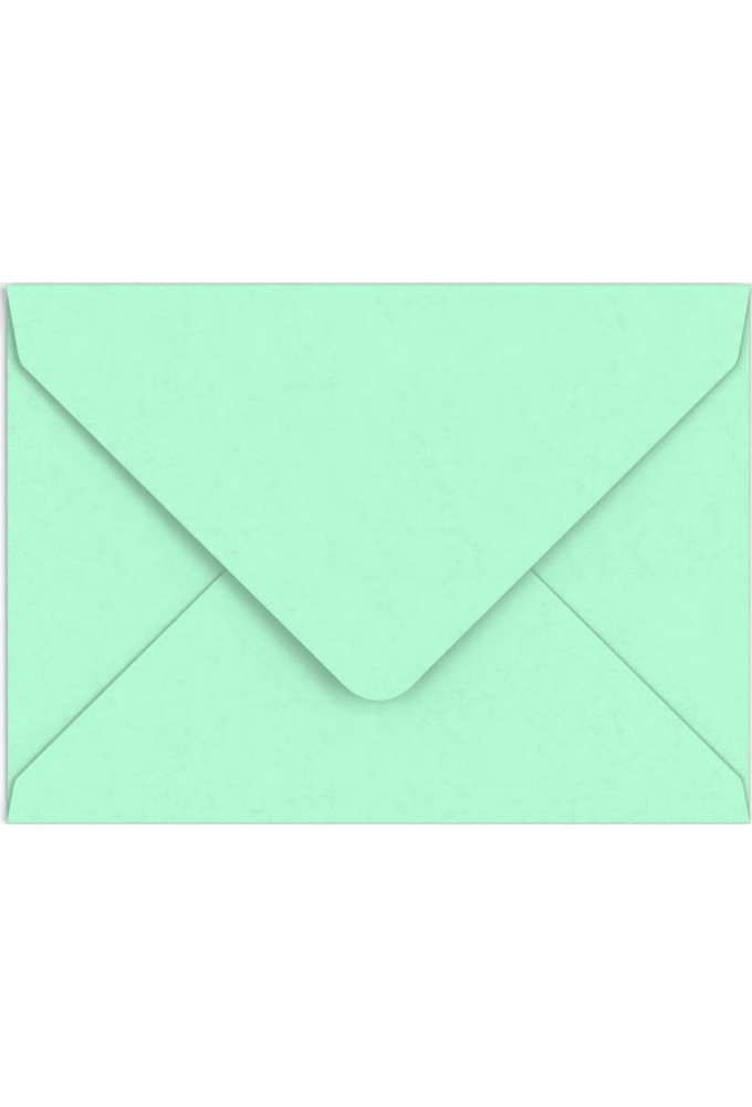 Gekleurde Enveloppen Colour Mint Groen Gegomd 11.4x16.2cm 100stuks