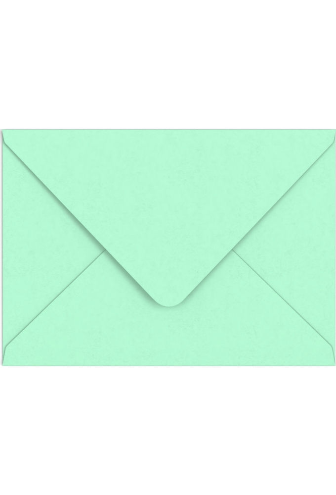 Gekleurde Enveloppen Colour Mint Groen Gegomd 16.2x22.9cm 100stuks