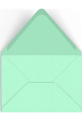 Gekleurde Enveloppen Colour Mint Groen Gegomd 16.2x22.9cm 100stuks