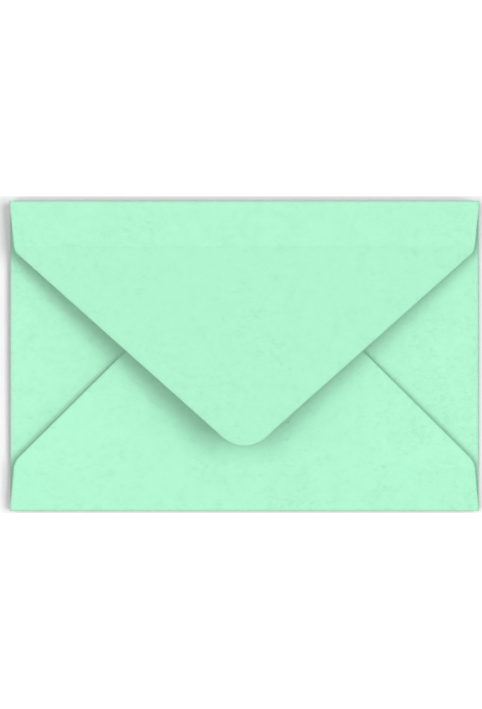 Gekleurde Enveloppen Colour Mint Groen Gegomd 6.2x9.4cm 200stuks