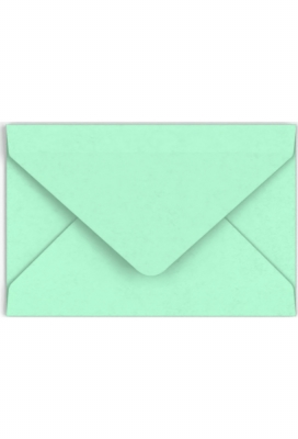 Gekleurde Enveloppen Colour Mint Groen Gegomd 6.2x9.4cm 200stuks