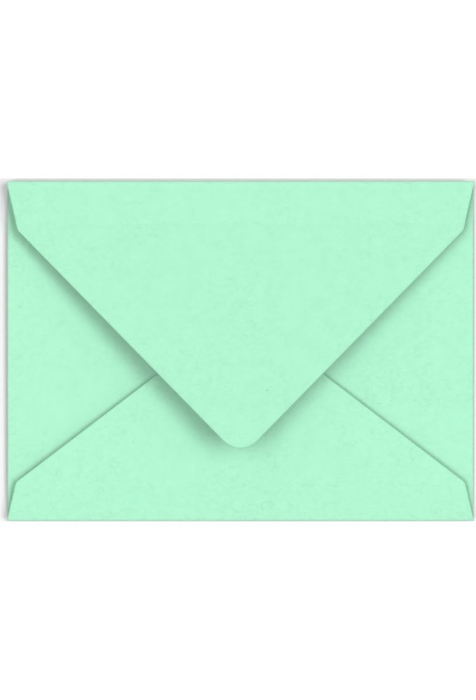 Gekleurde Enveloppen Colour Mint Groen Gegomd 8.2x11.3cm 100stuks