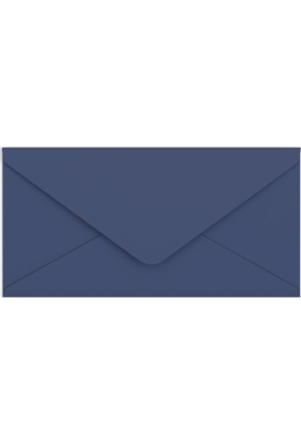 Gekleurde Enveloppen Colour Navy Gegomd 11x22cm 100stuks