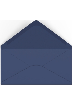 Gekleurde Enveloppen Colour Navy Gegomd 11x22cm 100stuks