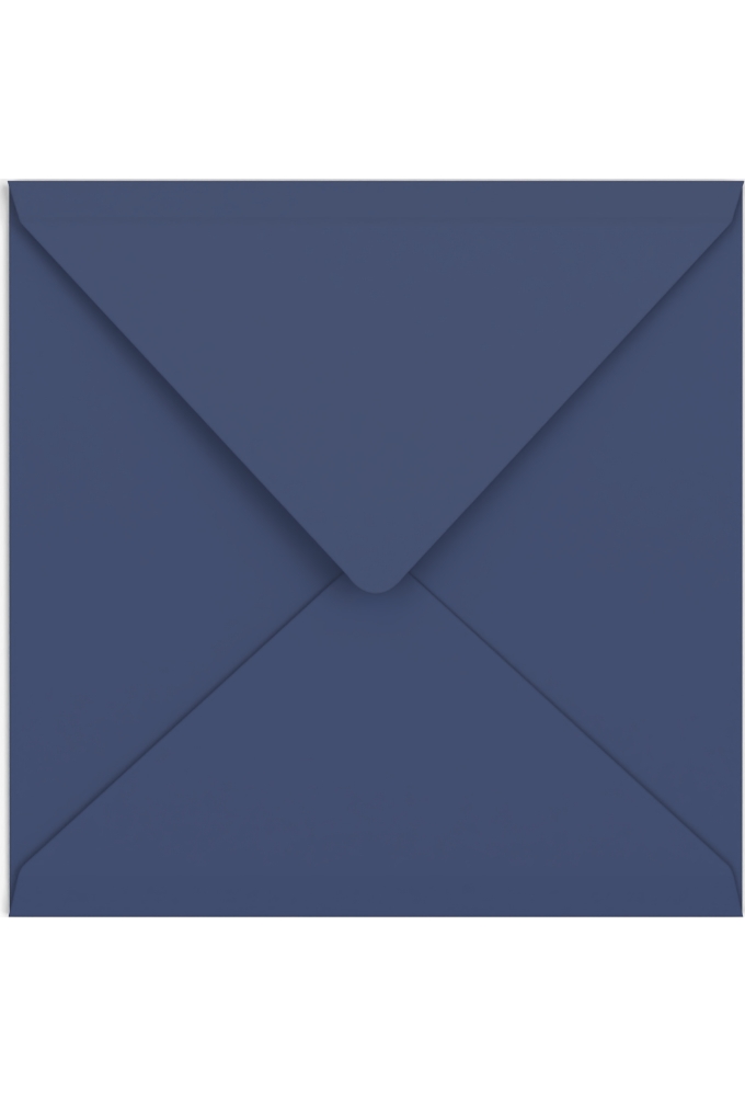 Gekleurde Enveloppen Colour Navy Gegomd 15.5x15.5cm 100stuks