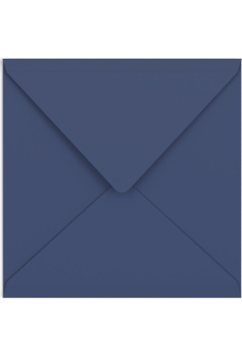 Gekleurde Enveloppen Colour Navy Gegomd 15.5x15.5cm 100stuks