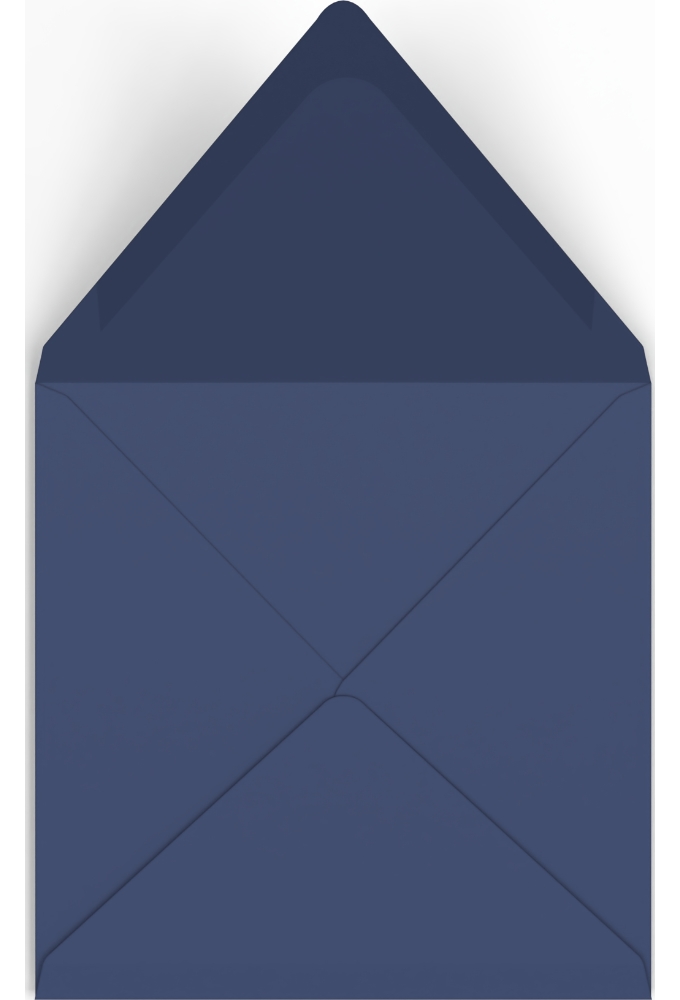 Gekleurde Enveloppen Colour Navy Gegomd 15.5x15.5cm 100stuks