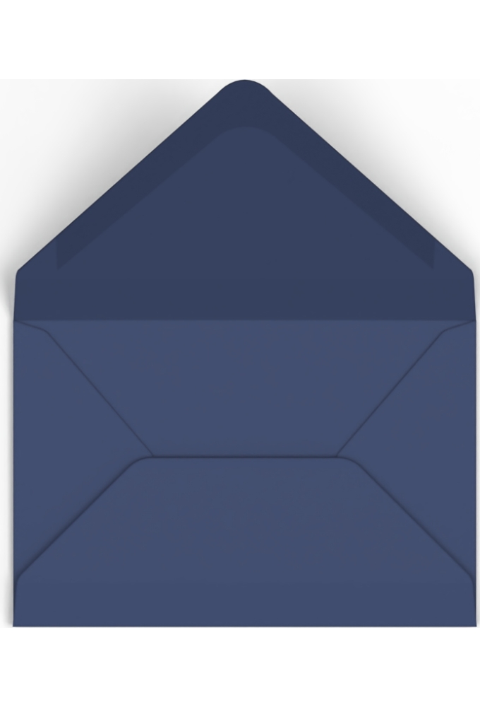 Gekleurde Enveloppen Colour Navy Gegomd 6.2x9.4cm 200stuks