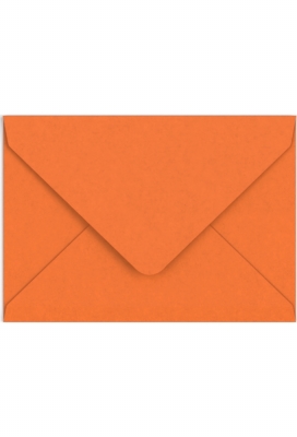 Gekleurde Enveloppen Colour Oranje Gegomd 11.4x16.2cm 100stuks