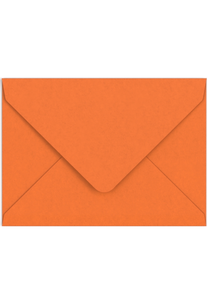 Gekleurde Enveloppen Colour Oranje Gegomd 13.3x18.4cm 100stuks