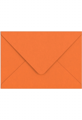 Gekleurde Enveloppen Colour Oranje Gegomd 16.2x22.9cm 100stuks