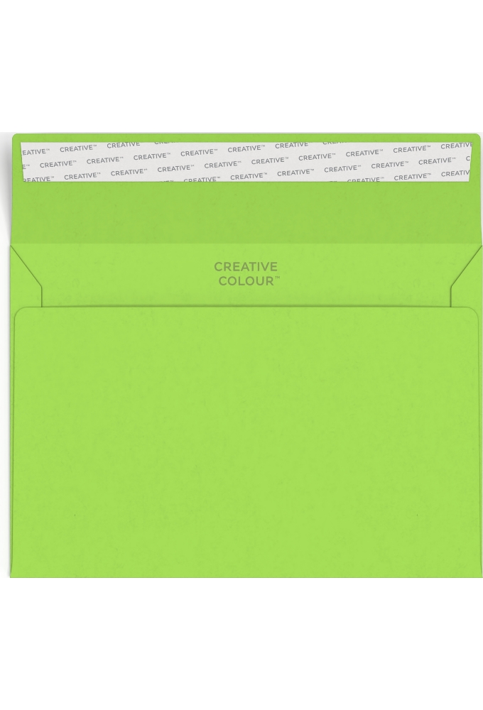 Gekleurde Enveloppen Creative 120gram Groen 16.2x22.9cm 50 stuks