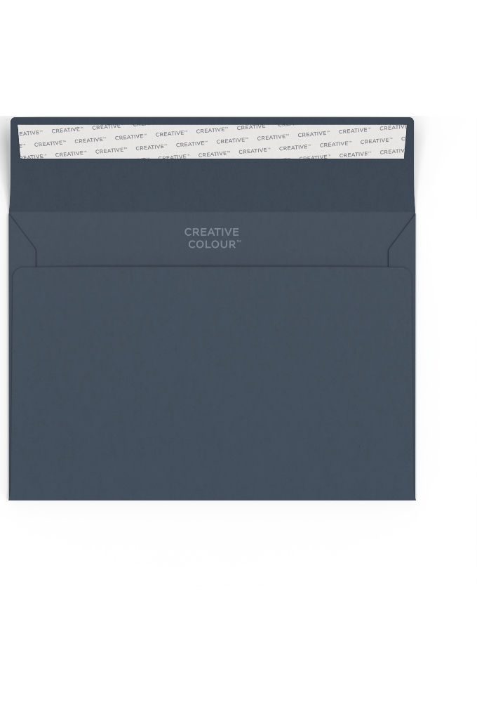 Gekleurde Enveloppen Creative 120gram Blauw 16.2x22.9cm 50 stuks