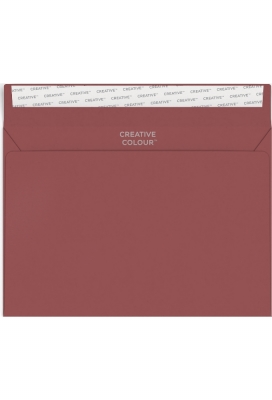 Gekleurde Enveloppen Creative 120gram Bordeaux 16.2x22.9cm 50 stuks