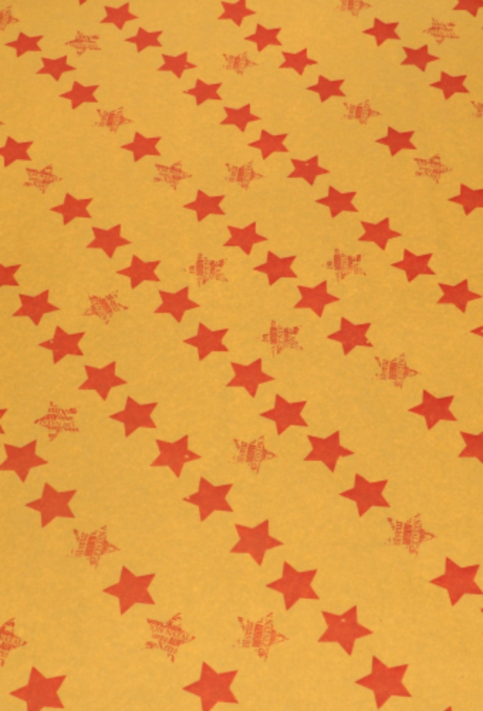 AKTIE Kadopapier Stropapier Stars 70cm x 50meter 65grams