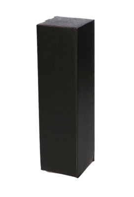 Bierverpakking Zwart voor 1 flesje Bier 6.5x6.5x24.4cm FSC® 50stuks Bierverpakking Zwart voor 1 flesje Bier 6.5x6.5x24.4cm FSC® 50stuks