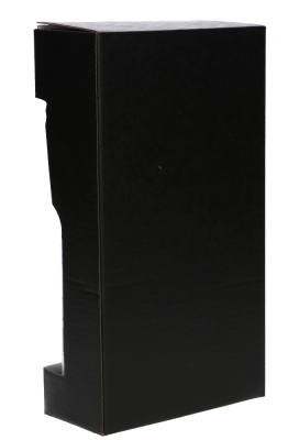 Bierverpakking Zwart voor 2 flesjes Bier 13x6.5x24.3cm FSC® 50stuks Bierverpakking Zwart voor 2 flesjes Bier 13x6.5x24.3cm FSC® 50stuks
