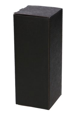 Bierverpakking Zwart 1 flesje Dikbuik Bier 7.1x7.1x18.35cm FSC® 50st Bierverpakking Zwart 1 flesje Dikbuik Bier 7.1x7.1x18.35cm FSC® 50st