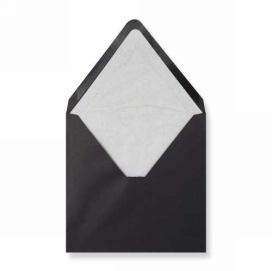 Luxe Enveloppen Dinant Zwart & Wit 16x16cm 100stuks