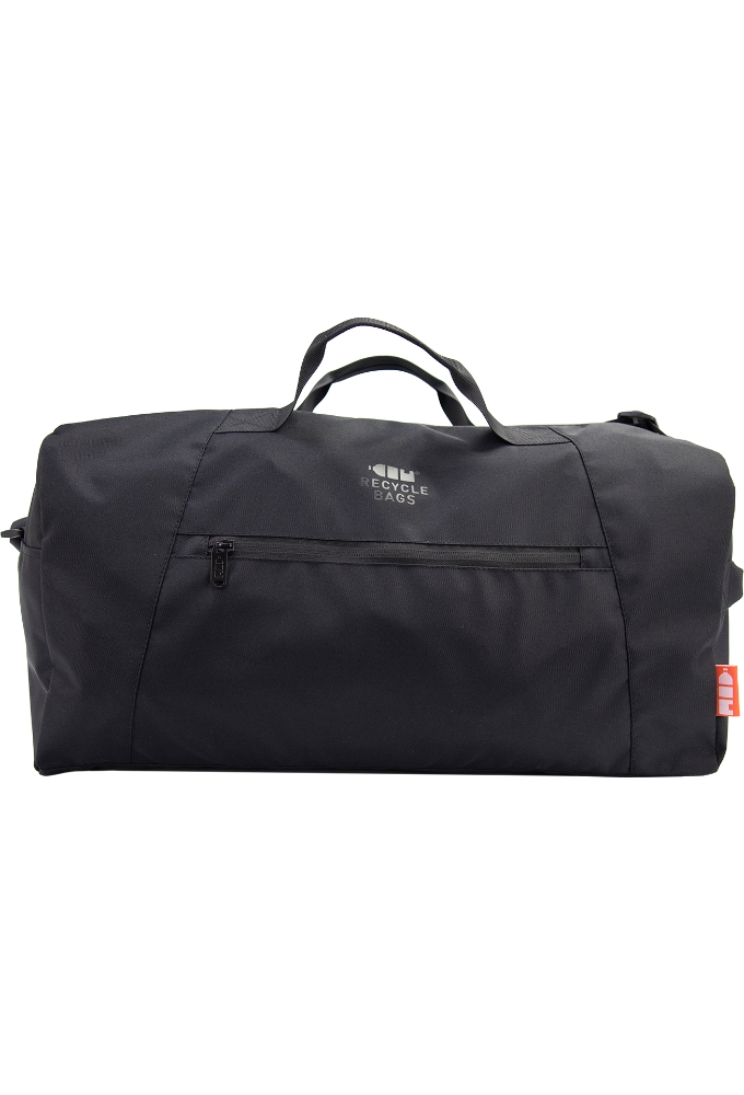 Draagtas Atlantic Duffel Zwart 51x21x25cm RPET 10stuks