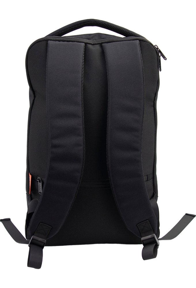 Draagtas Pacific Backpack Zwart 28x15x41cm RPET 10stuks