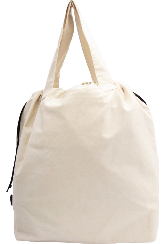 Draagtas Recycled cotton tote bag Ecru 40x15.5x49cm 10stuks