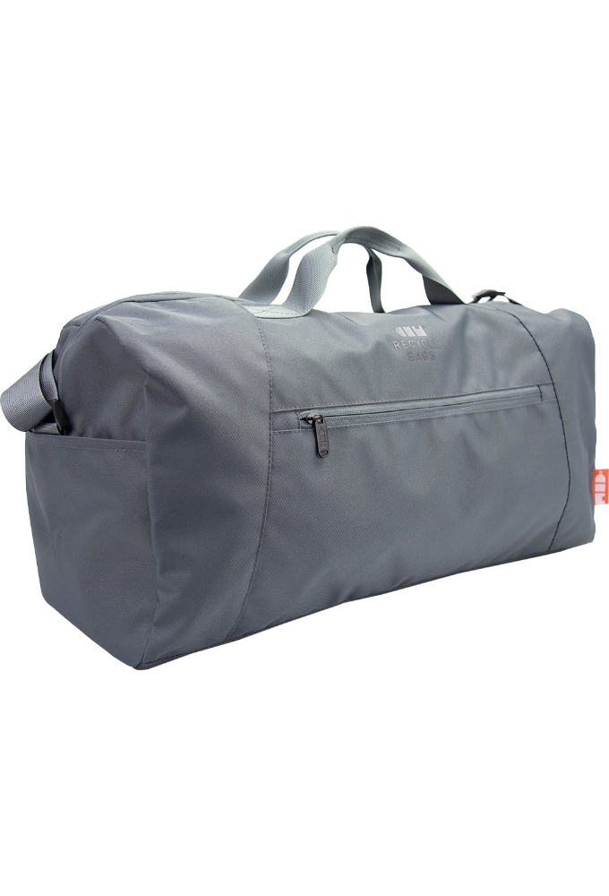 Draagtas Atlantic Duffel Grijs 51x21x25cm RPET 10stuks