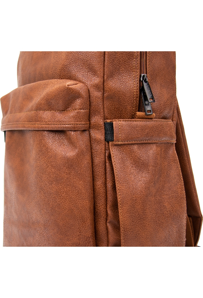 Draagtas Classic Backpack Cognac 27x12.5x40cm Kunstleer 10stuks