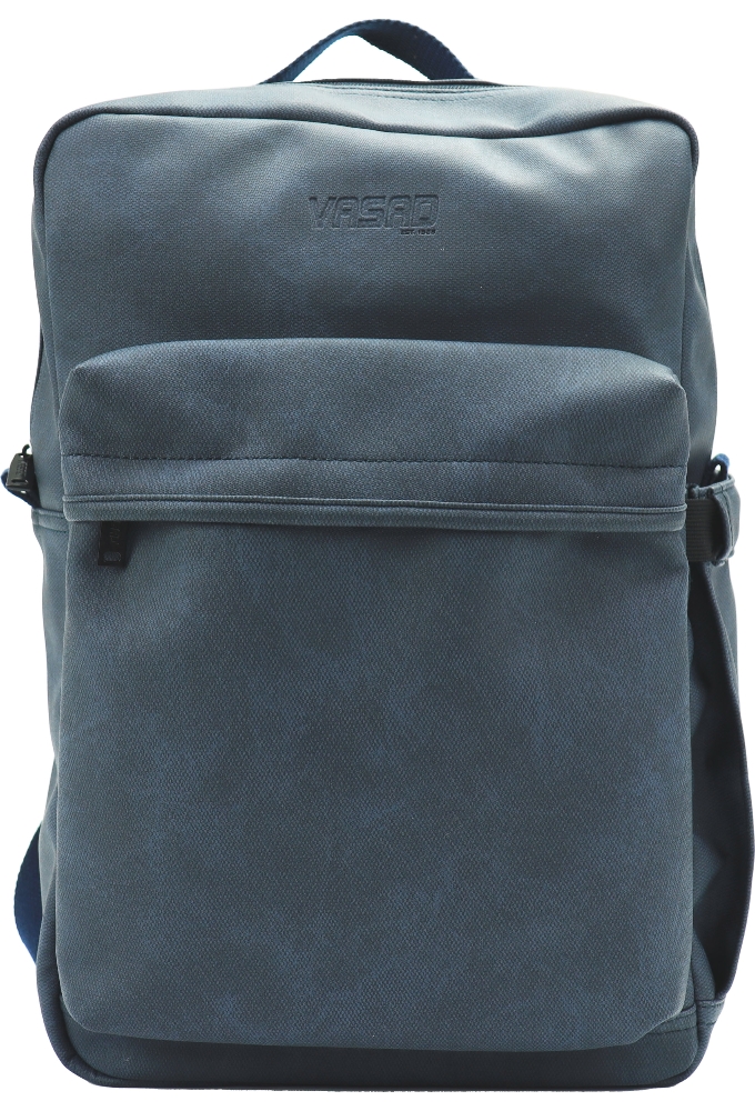 Draagtas Classic Backpack Navy 27x12.5x40cm Kunstleer 10stuks